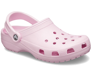 Crocs Classic Clogs With Strap Pink White Womens Size 9 Mens 7