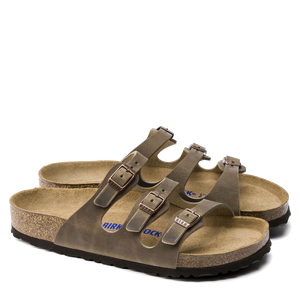 Florida Soft Footbed Tobacco Oiled Leather (Women)