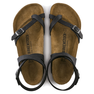 Yara Black Oiled Leather (Women)