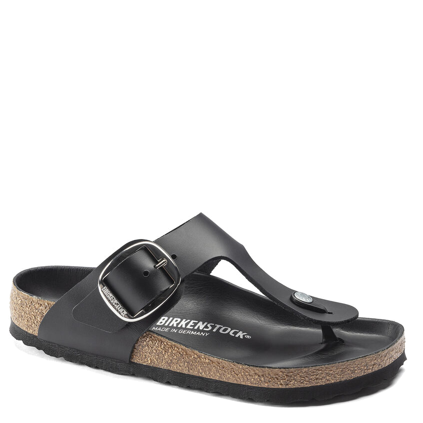 Birkenstock Arizona Big Buckle Black Nubuck Women's 40 / R