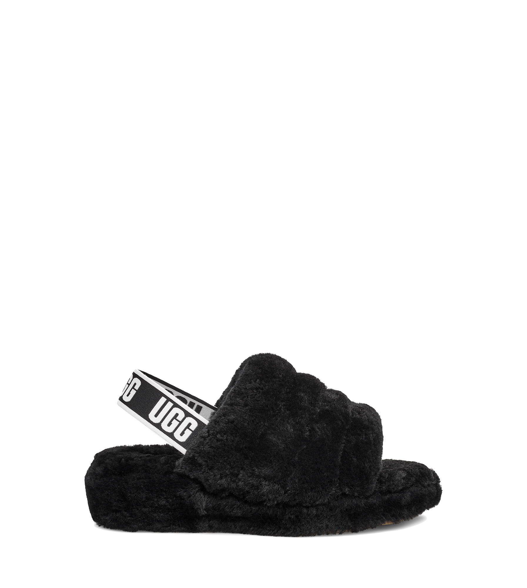UGG Fluff Yeah Slide Black (Women) - SALE – Village Shoes Fresno