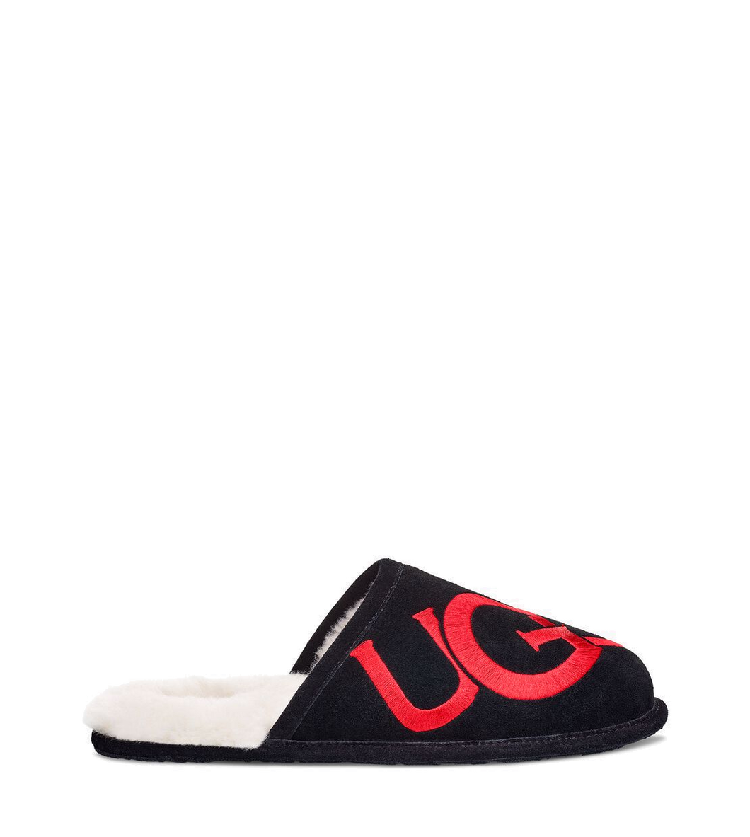 Ugg scuff logo slippers deals