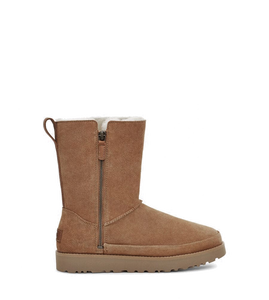 Classic Zip Short Chestnut