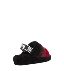 Ugg red hot sale fluff yeah slide