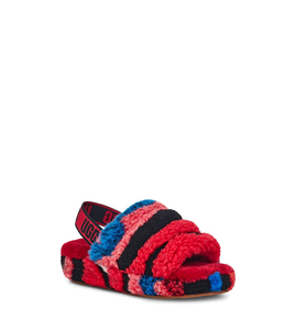 Ugg women's fluff yeah slide deals red
