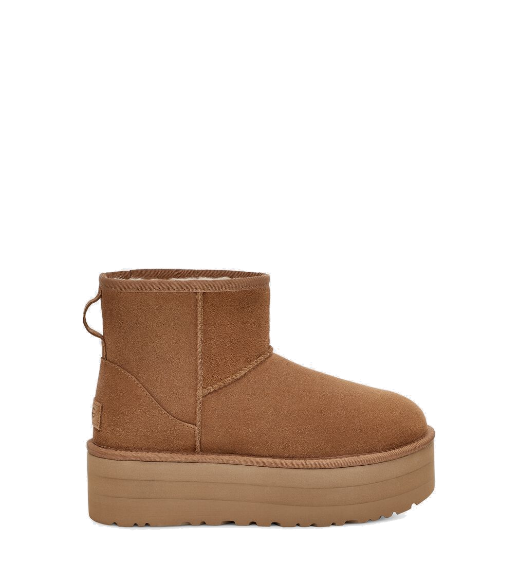 UGG: SNEAKERS, UGG KIDS CLASSIC ULTRA MINI PLATFORM ANKLE BOOTS