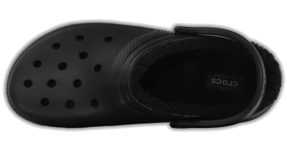 Classic Fuzz Lined Clog Black (Unisex) – Village Shoes Fresno