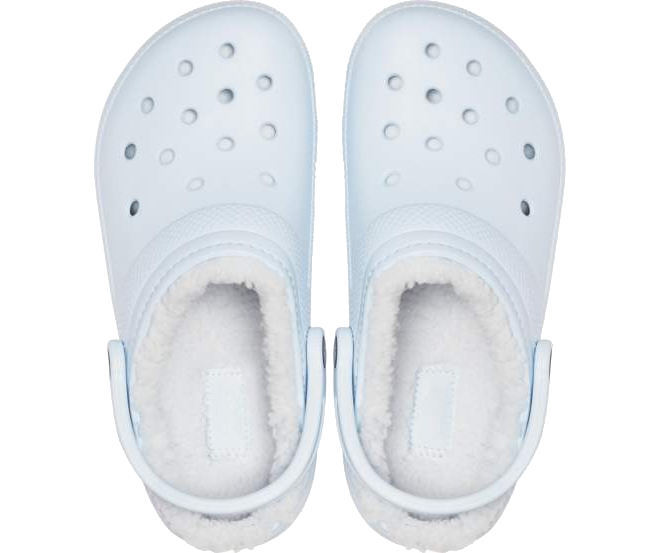 Classic Fuzz Lined Clog Mineral Blue Unisex Village Shoes Fresno