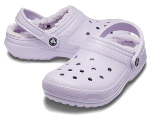 Classic Fuzz Lined Clog Lavender (Unisex)