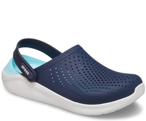 LiteRide Clog Navy Almost White Unisex Village Shoes Fresno