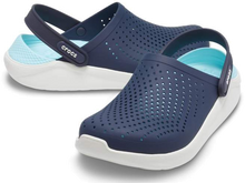 Load image into Gallery viewer, LiteRide™ Clog Navy Almost White (Unisex)
