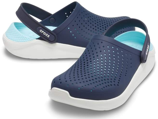 LiteRide™ Clog Navy Almost White (Unisex) – Village Shoes Fresno display picture 2