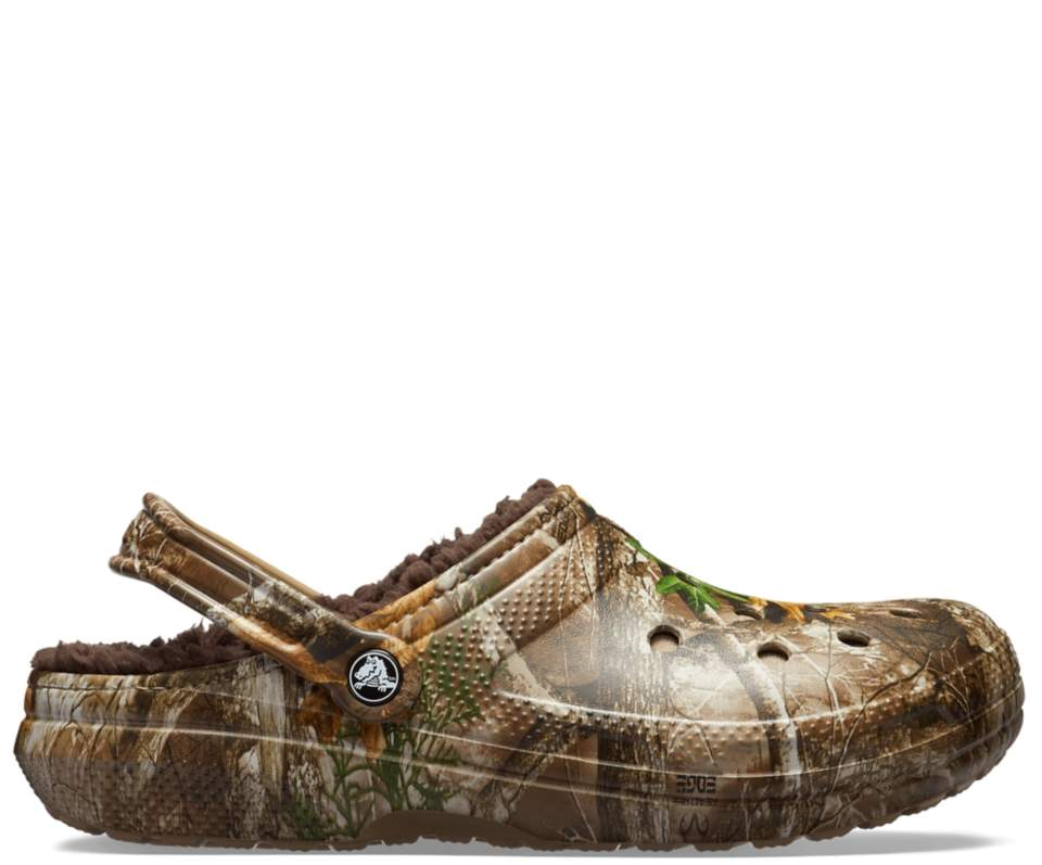 Realtree store fuzzy crocs