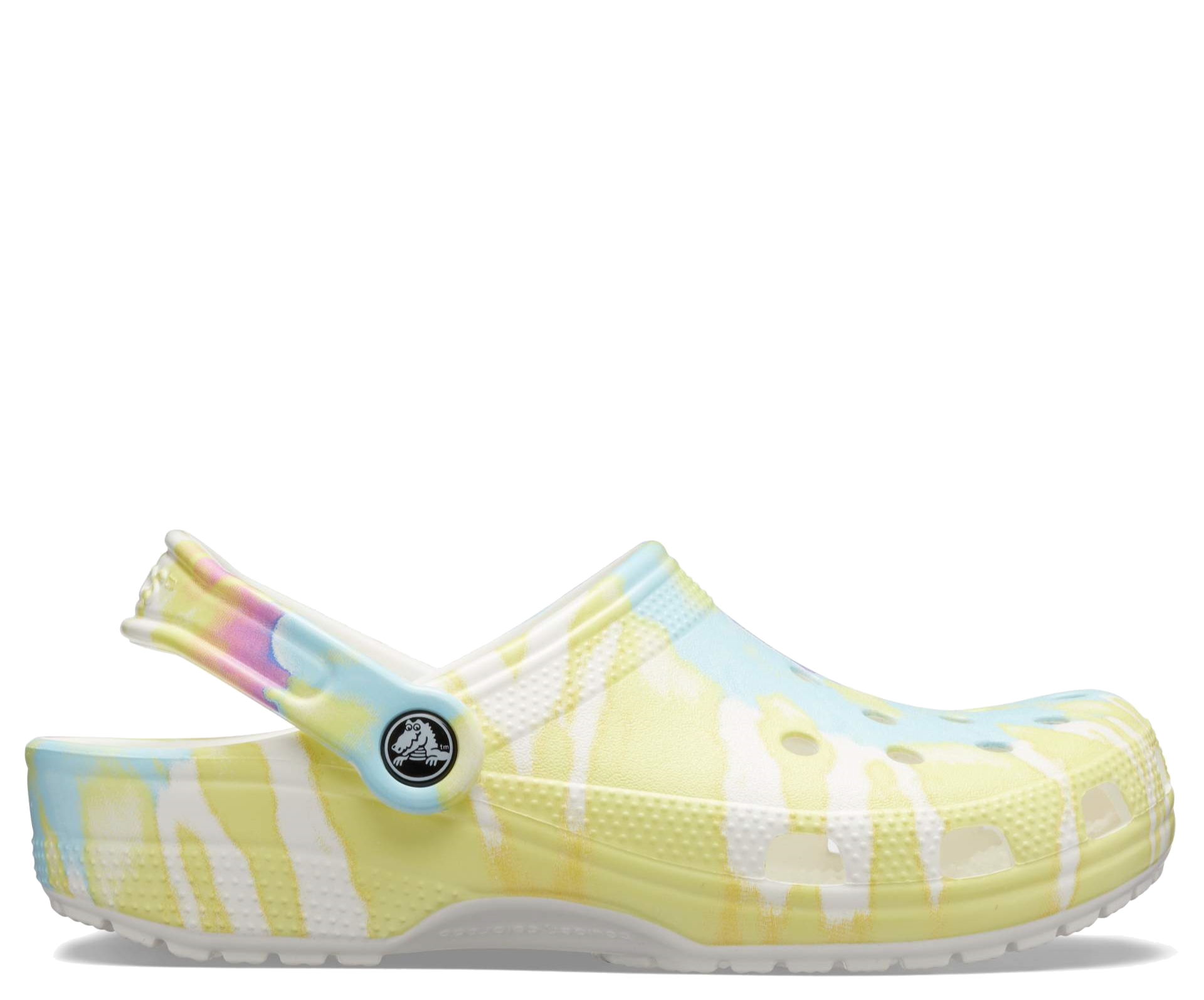 Pastel tie dye crocs womens deals