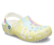 Load image into Gallery viewer, Classic Clog Tie Dye Pastel White Multi (Unisex)
