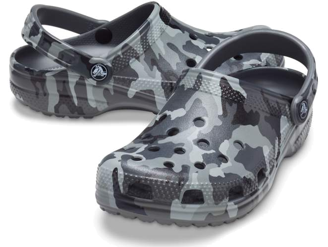Classic Clog Camo Slate Grey (Unisex) - FINAL SALE – Village  display picture 1