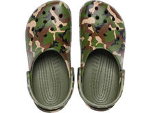 Load image into Gallery viewer, Classic Clog Camo Army Green (Unisex)
