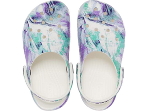 Kids Classic Clog Out of this World White