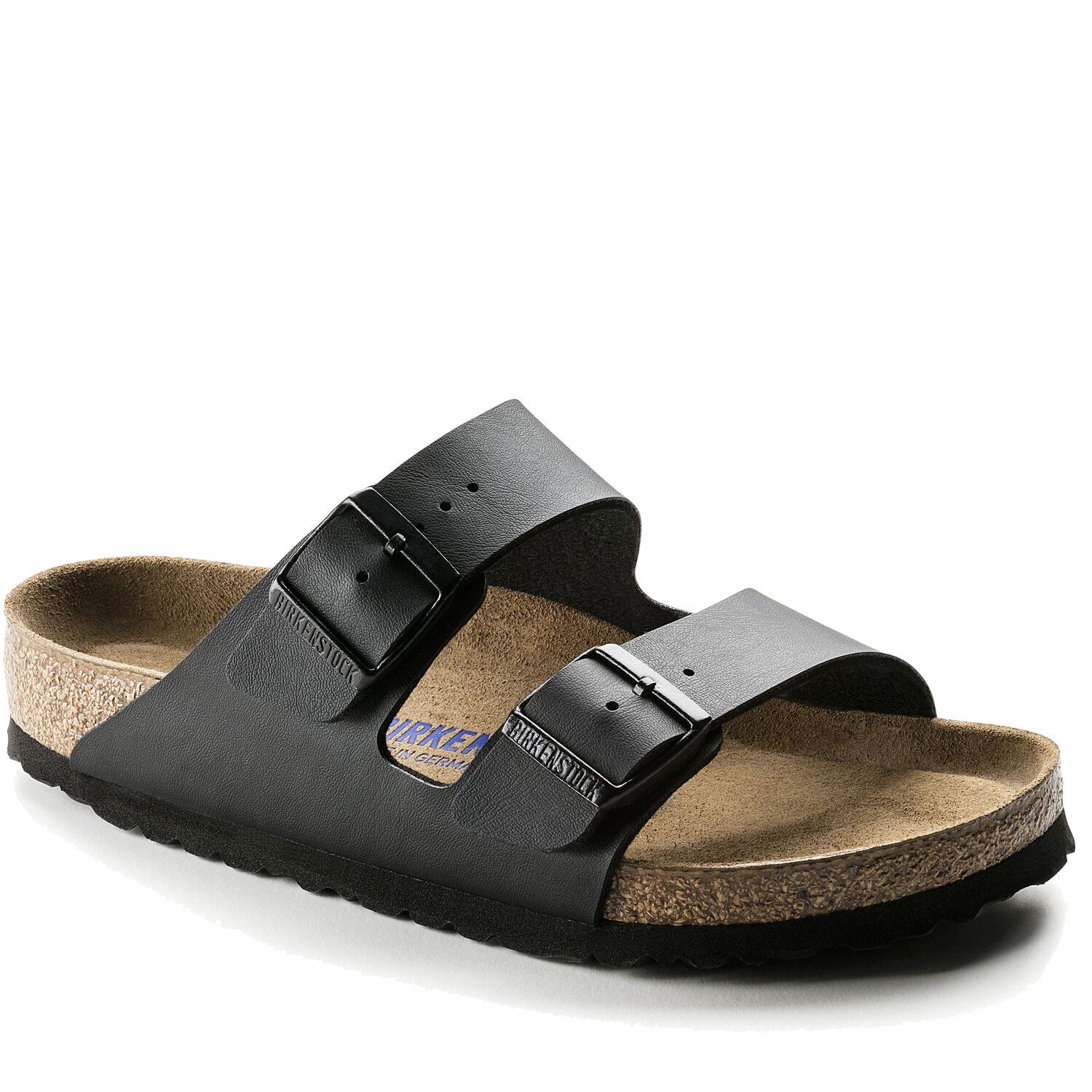 Arizona Soft Footbed Black Birko-Flor (Men) – Village Shoes  display picture 2