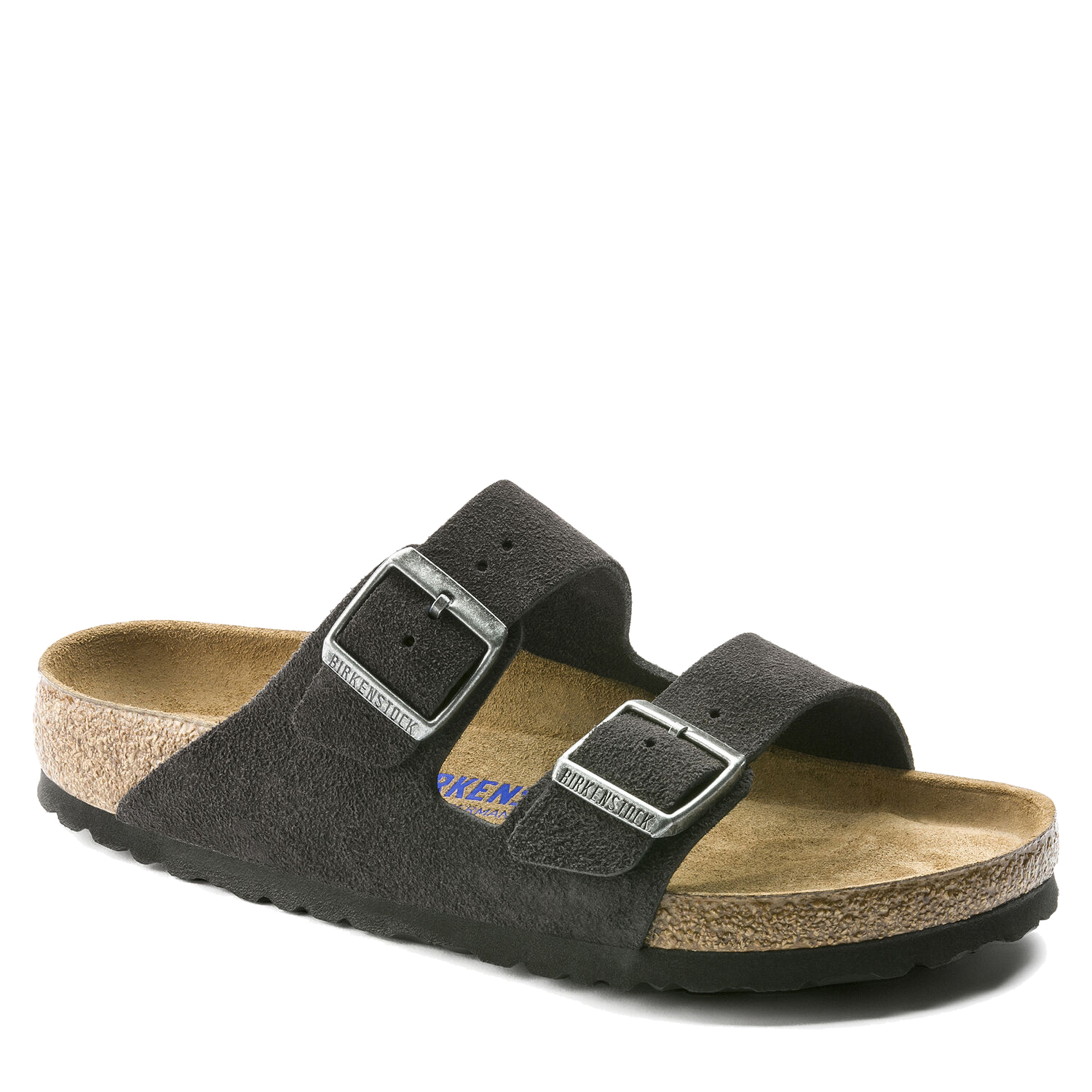 Arizona Soft Footbed Velvet Grey Suede Women Village Shoes Fresno