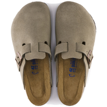 Load image into Gallery viewer, Boston Soft Footbed Suede Taupe (Women)

