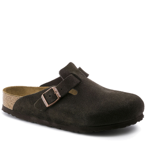 Boston Soft Footbed Suede Mocha (Women)