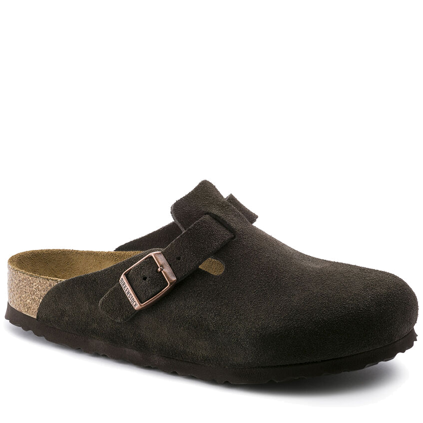 Boston Soft Footbed Suede Mocha (Women)