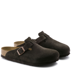 Boston Soft Footbed Suede Mocha (Women)