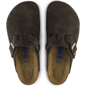 Boston Soft Footbed Suede Mocha (Women)