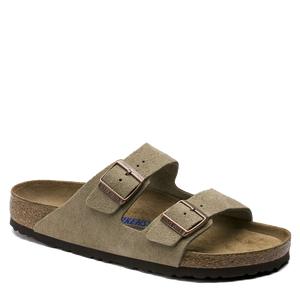 Arizona Soft Footbed Taupe Suede (Women)