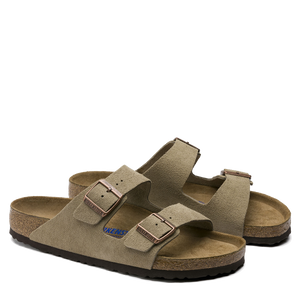 Arizona Soft Footbed Taupe Suede (Women)