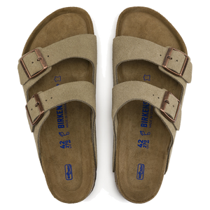 Arizona Soft Footbed Taupe Suede (Women)