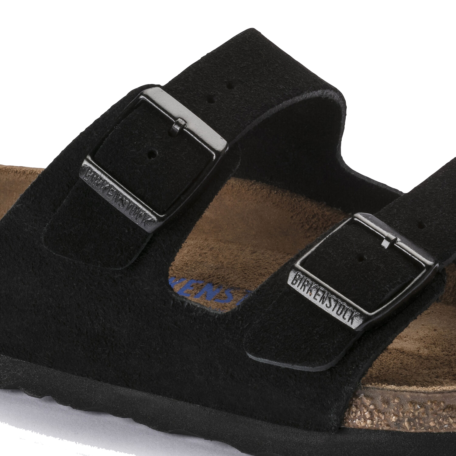 • Birkenstock • Arizona • Soft Footbed Black Suede Leather • NEW NWT BIRKENSTOCK Arizona Soft Footbed Black Men main image 4