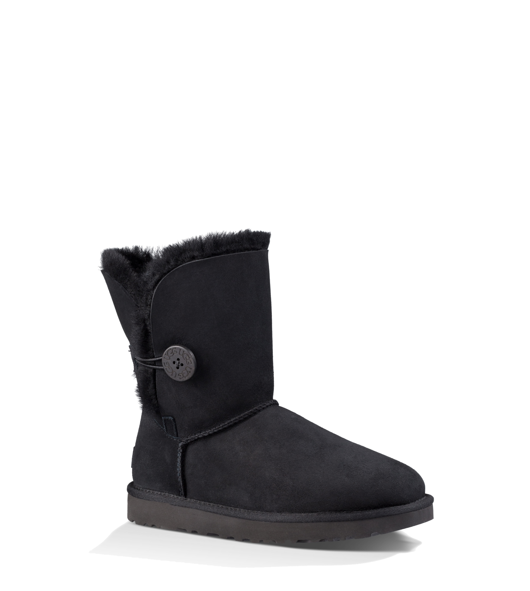 UGG Bailey Button II Black (Women) – Village Shoes Fresno