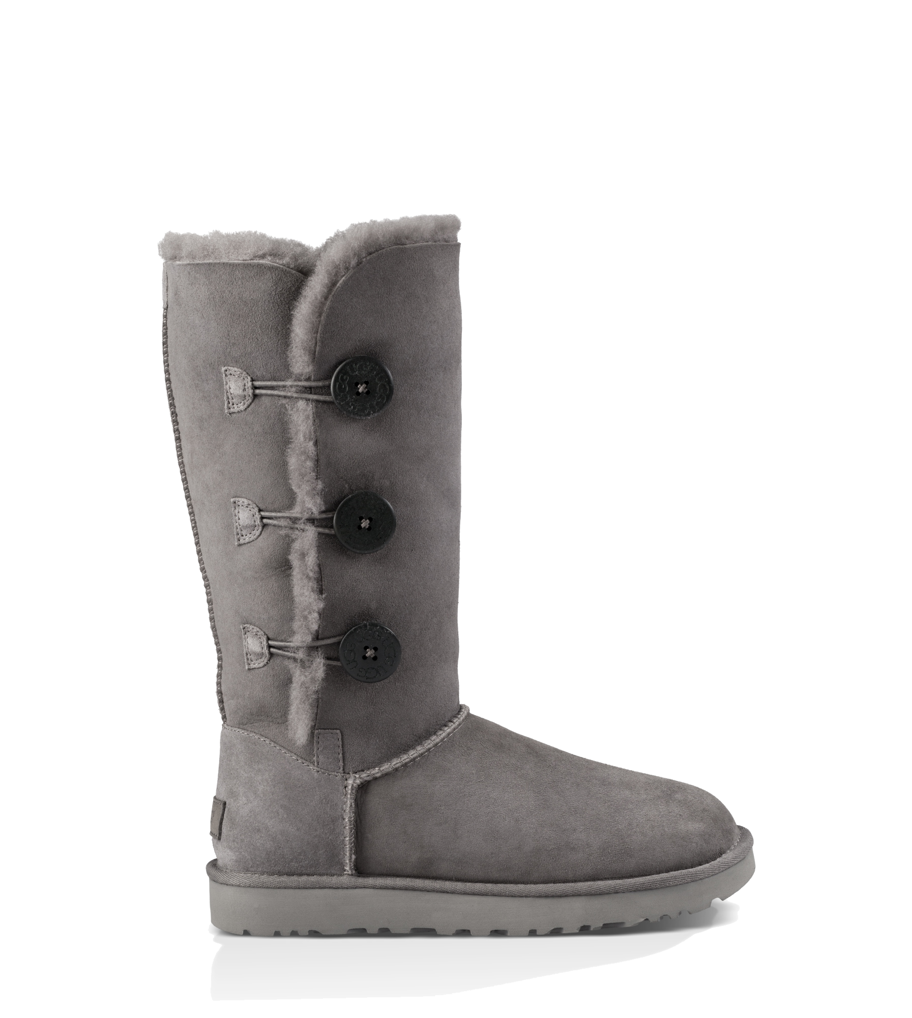 Gray ugg top bailey button