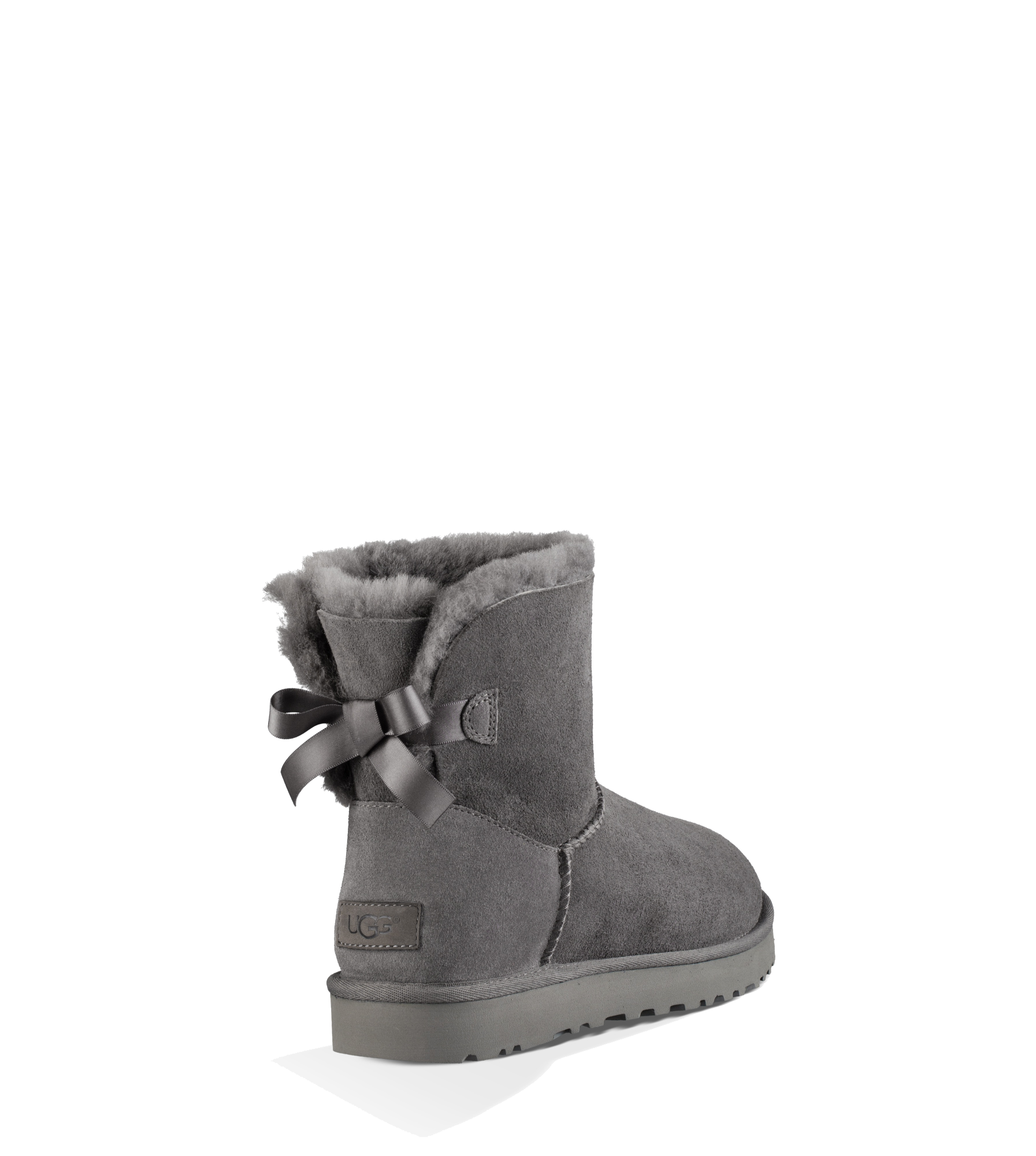 Mini Bailey Bow II Grey Village Shoes Fresno